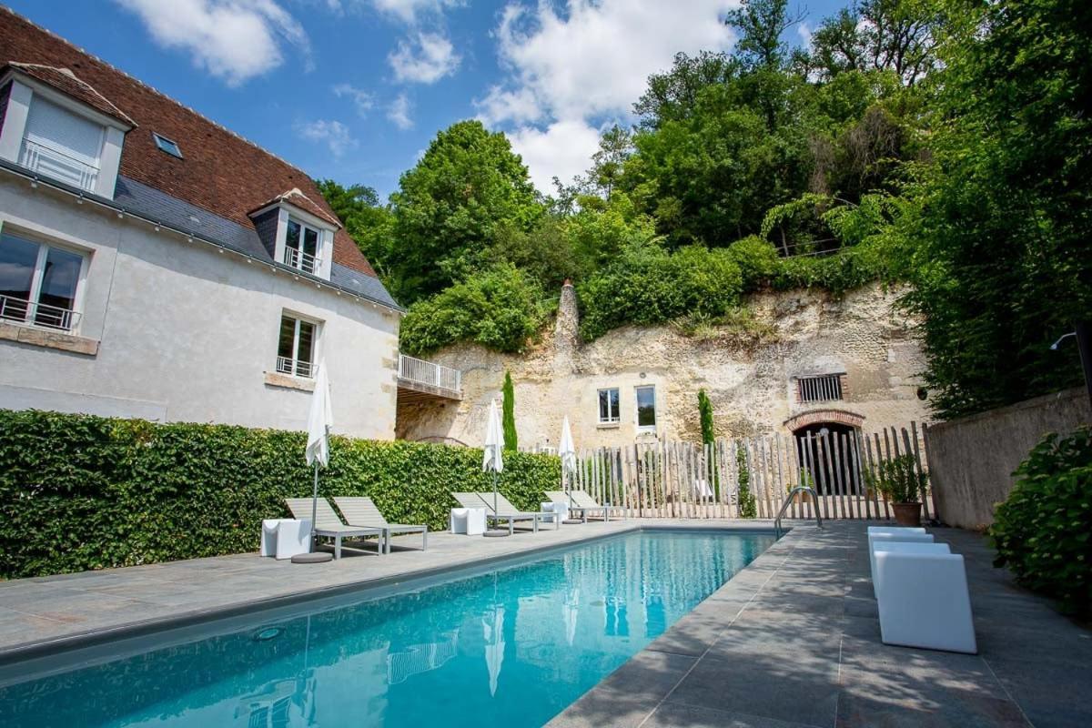 Hotel Domaine La Restrie - Le Voyage D'Erasme Pocé-sur-Cisse Exterior foto
